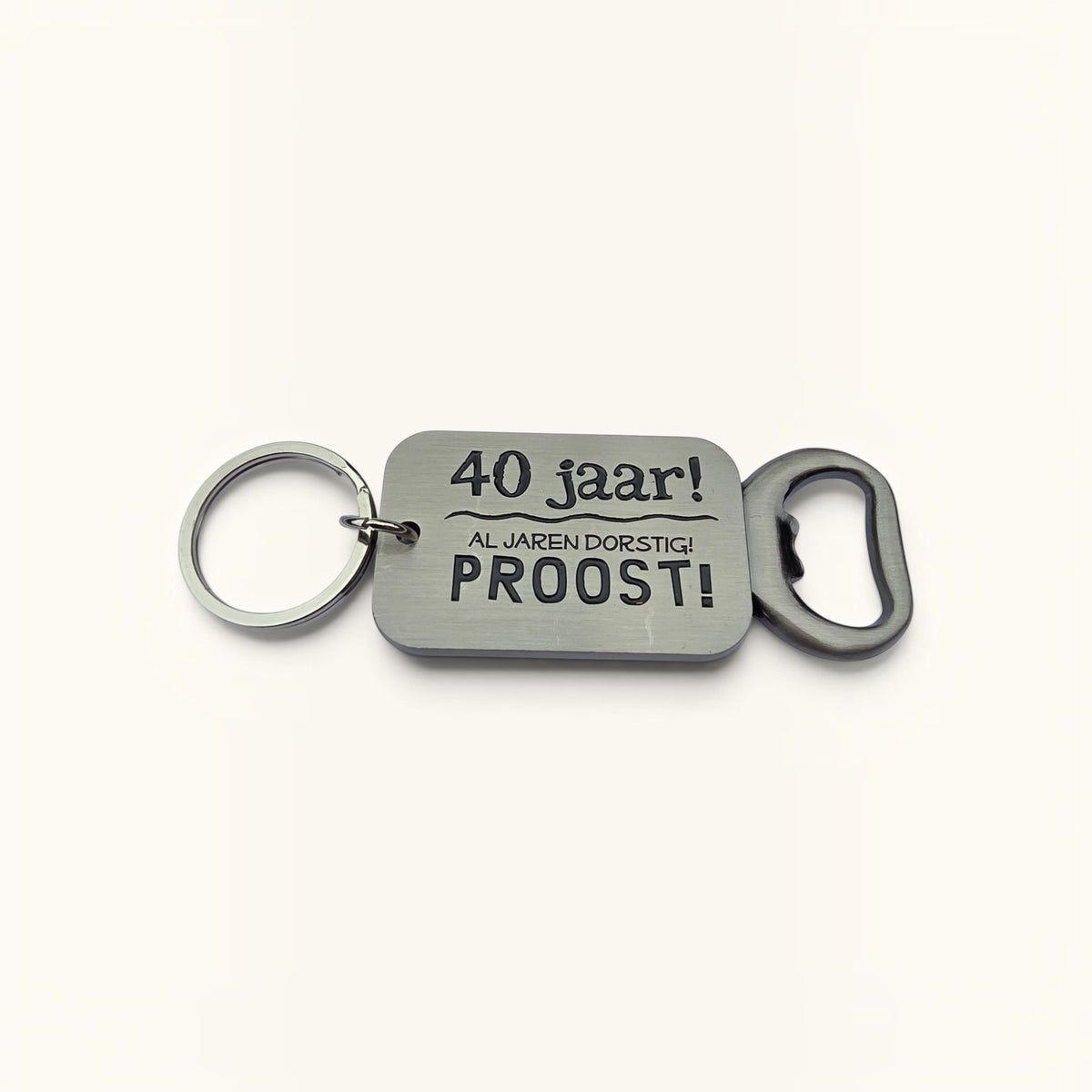 Sleutelhanger Flesopener - 40 jaar!