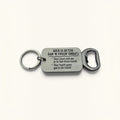 Sleutelhanger Flesopener -Bier is beter dan